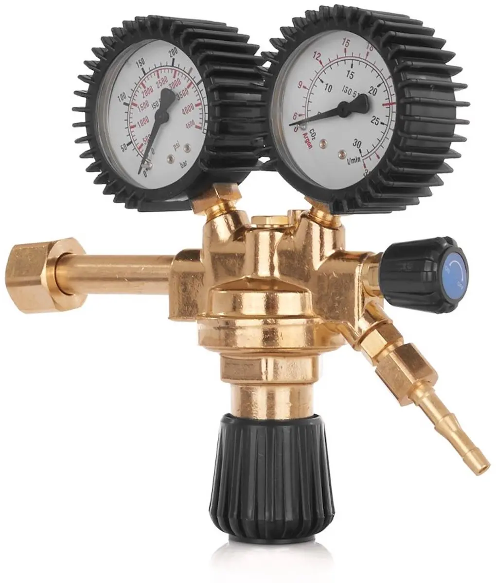 GEKO CO2/Argon Regulator - Twee Manometers - afbeelding 5 van 6