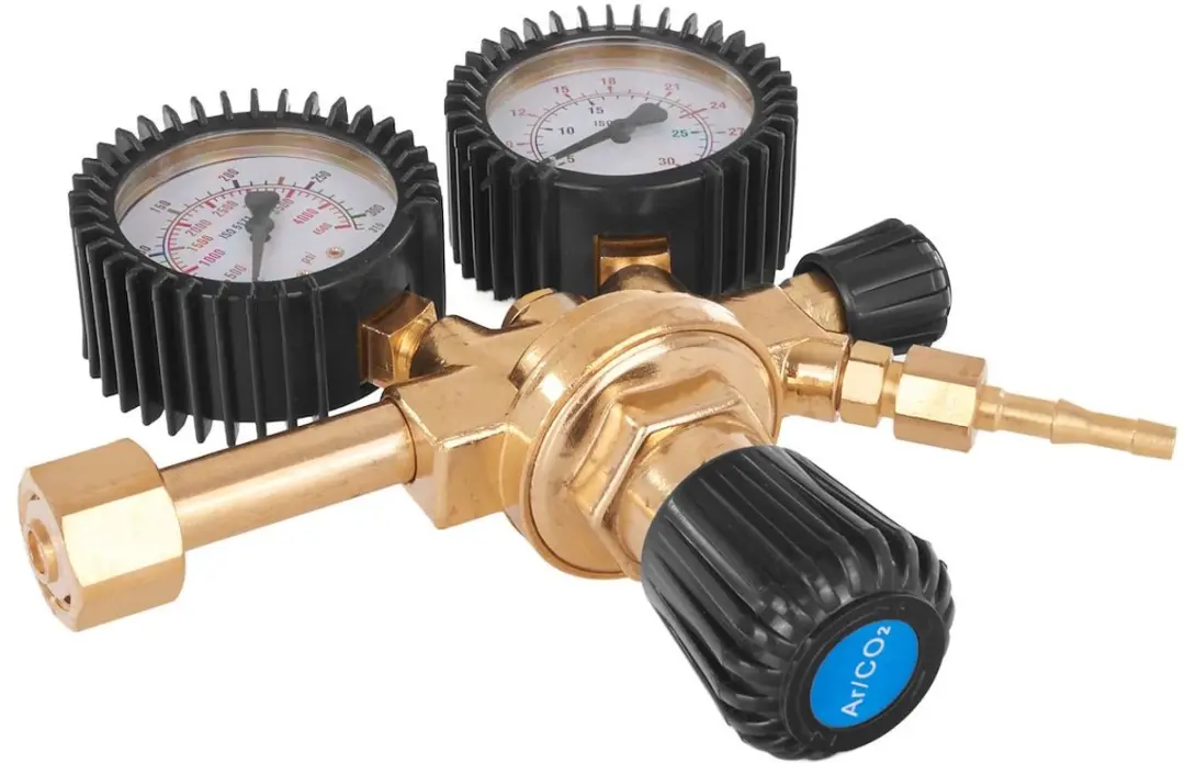 GEKO CO2/Argon Regulator - Twee Manometers - afbeelding 3 van 6