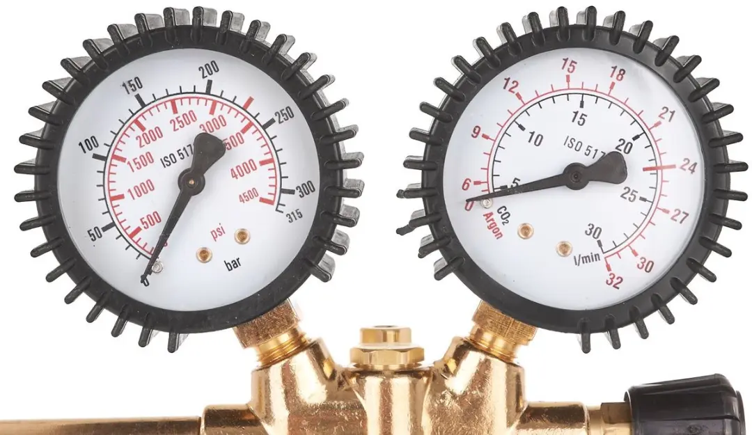 GEKO CO2/Argon Regulator - Twee Manometers - afbeelding 6 van 6