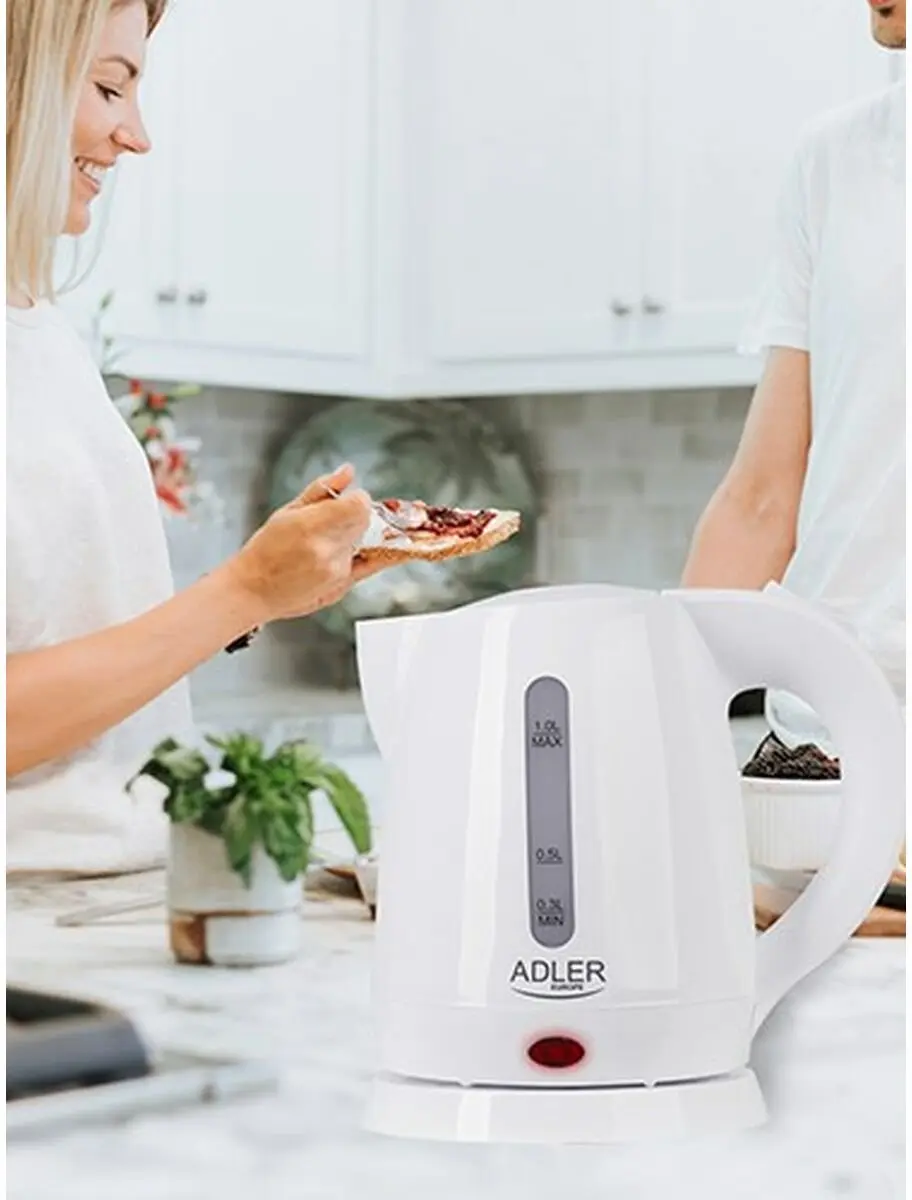 Adler AD 1272 Waterkoker - 1 liter - 1600W - afbeelding 2 van 6