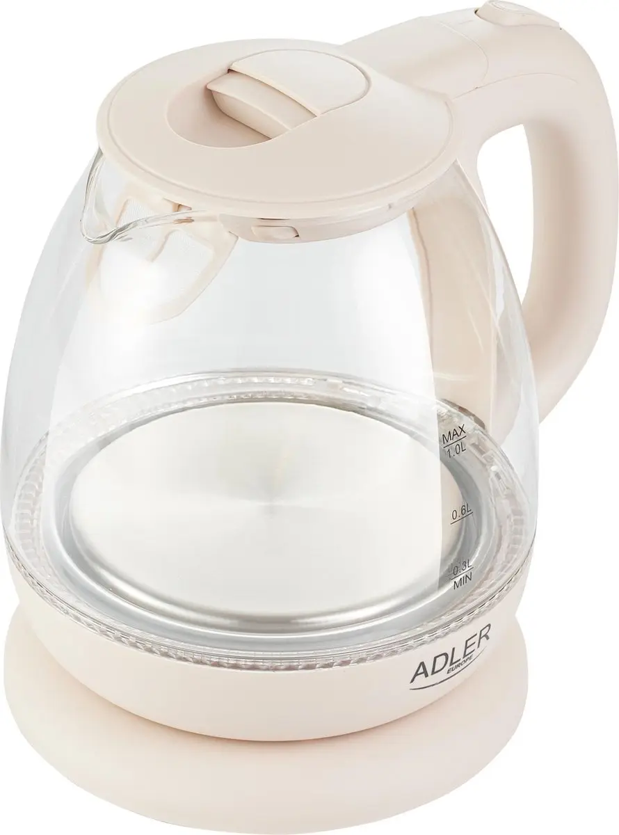 Adler AD 1283C Glazen Waterkoker 1.0L - 1100W - afbeelding 5 van 6