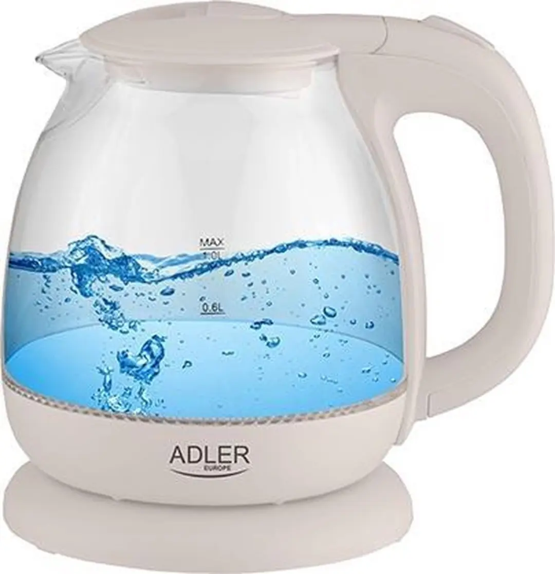 Adler AD 1283C Glazen Waterkoker 1.0L - 1100W - afbeelding 6 van 6
