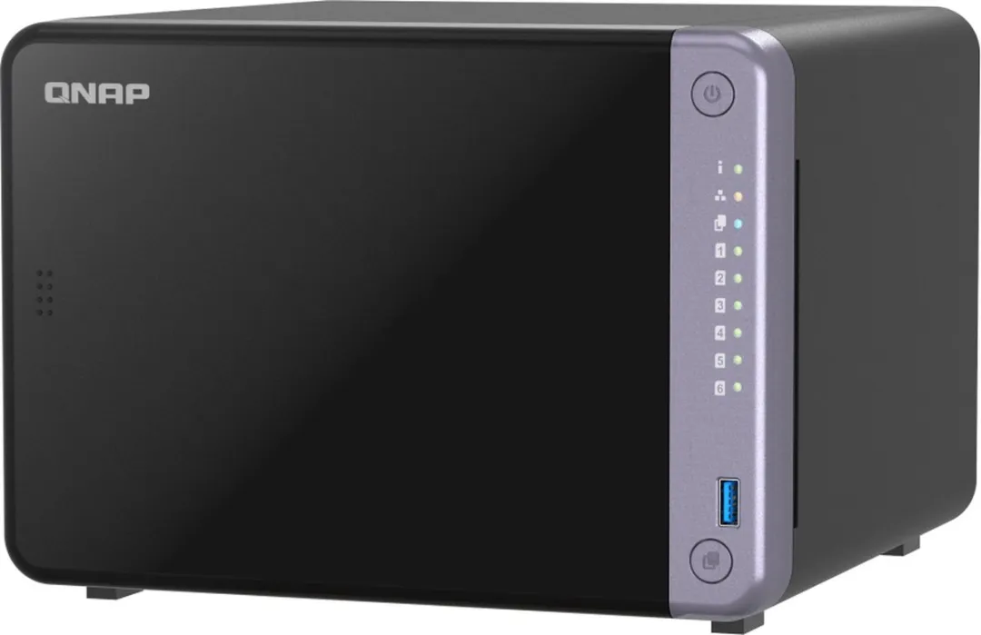 QNAP TS-632X-4G NAS - 4GB - Zwart - afbeelding 6 van 6