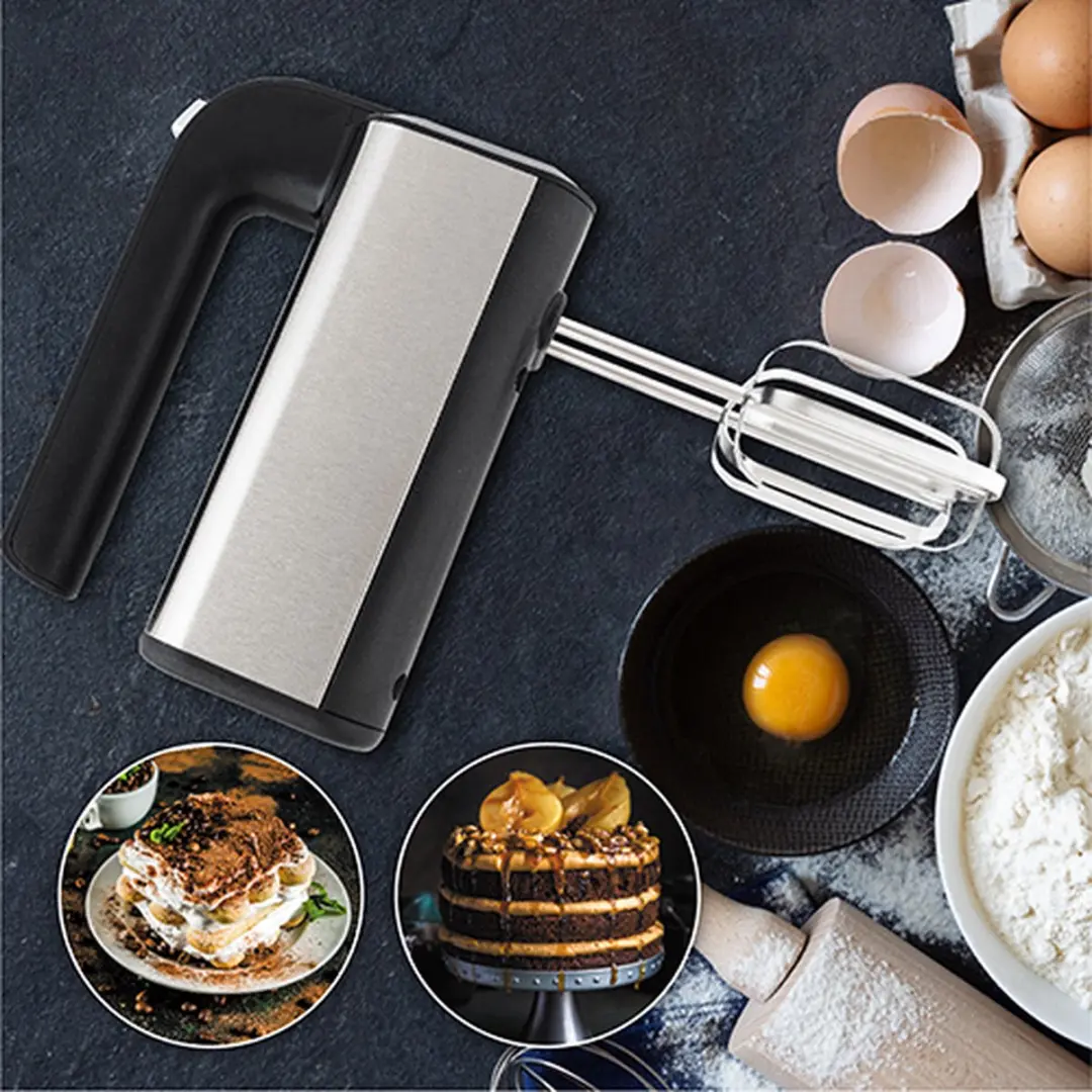 Adler AD 4225 Handmixer - 800W - Zwart/Zilver - afbeelding 5 van 6