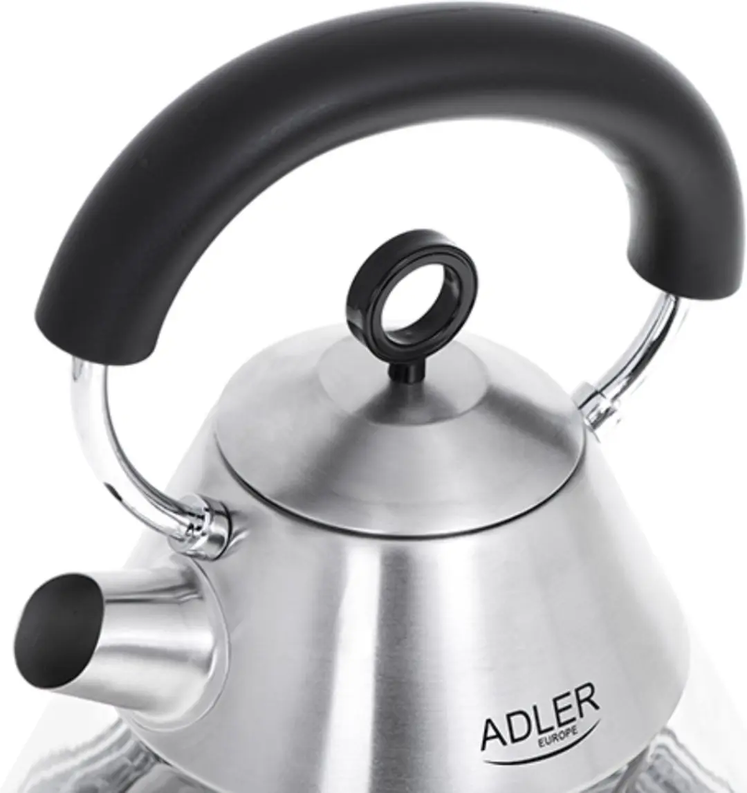 Adler AD 1282 Waterkoker - Glas - 1.5 liter - 2200W - afbeelding 2 van 6
