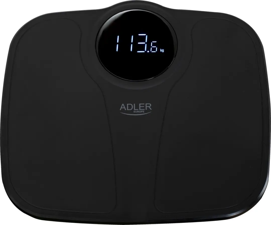 Adler AD 8172 Personenweegschaal - 180 kg - Zwart - afbeelding 2 van 3