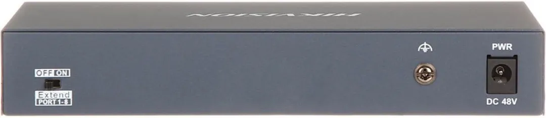 Hikvision DS-3E0109P-E/M Smart Switch 9 Poorten - 8x PoE 60W - Blauw