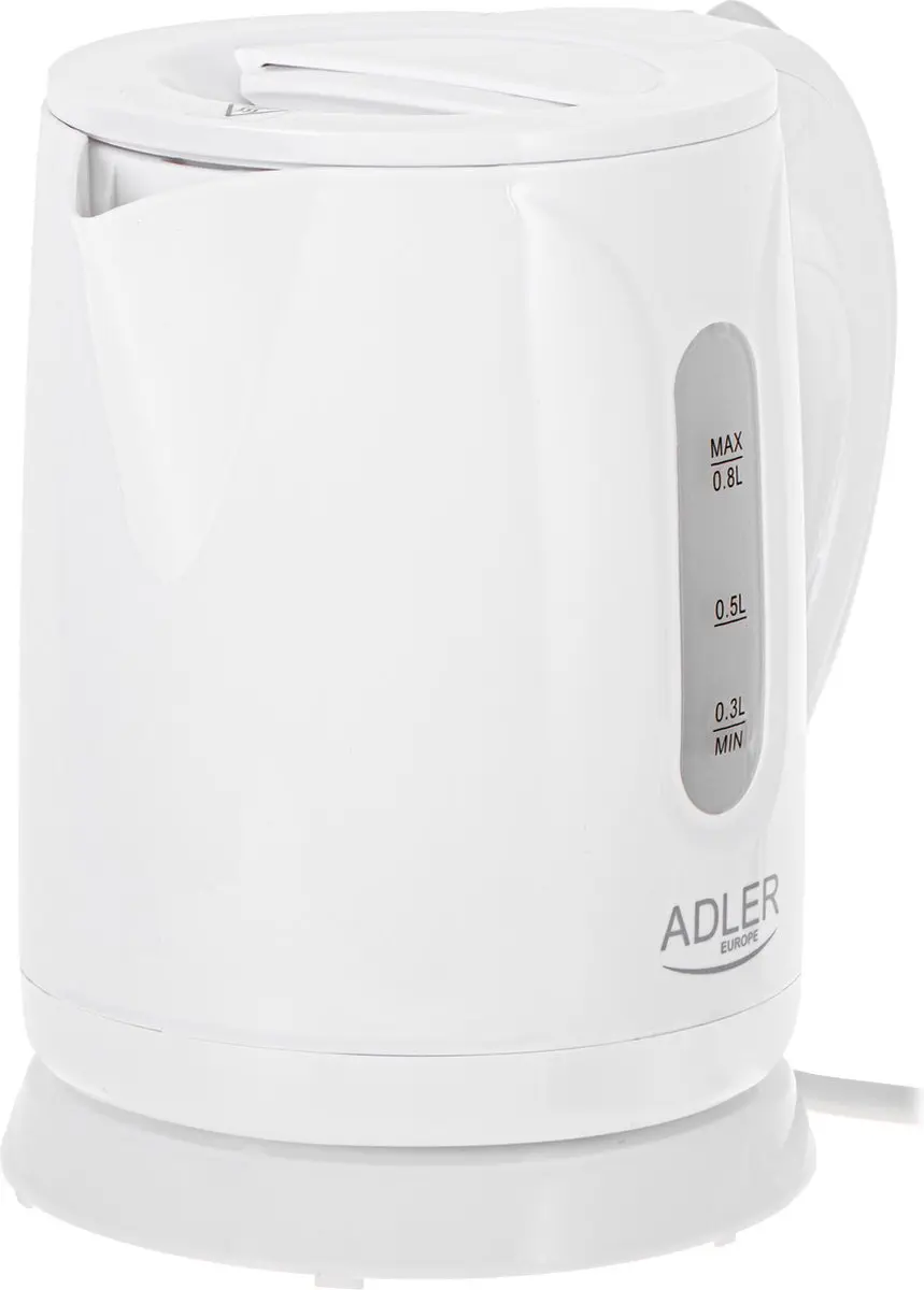Adler AD 1371 Waterkoker - 850W - 0.8 liter - Wit - afbeelding 6 van 6