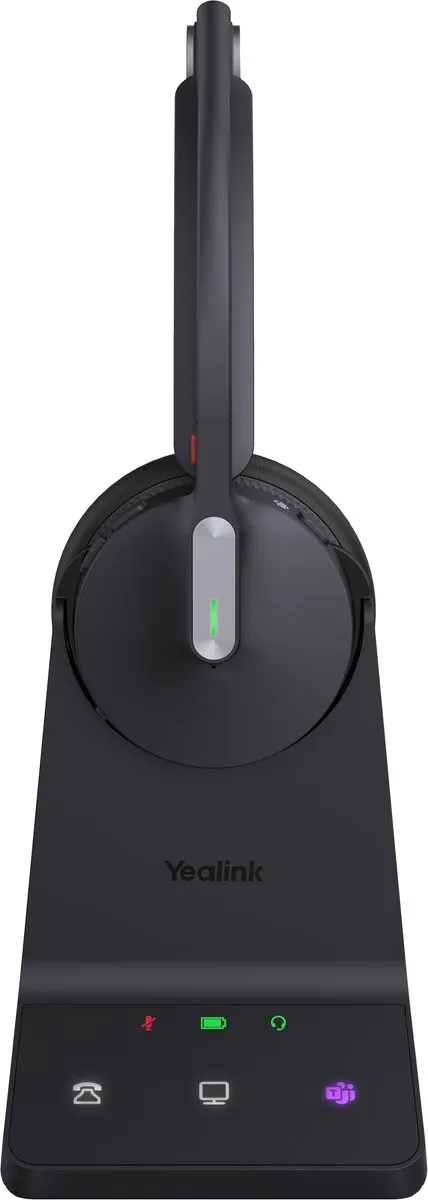 Yealink WH64 Teams Headset - DECT/Bluetooth - Zwart