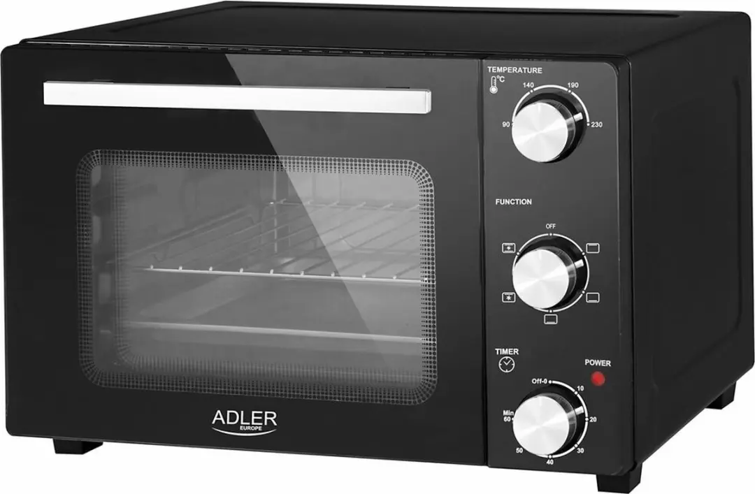 Adler AD 6024 Elektrische Oven 22L - Zwart - afbeelding 2 van 2