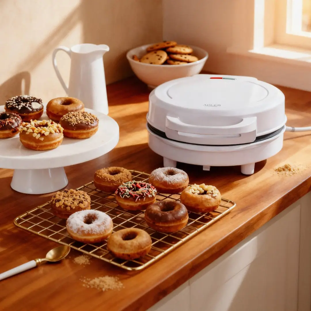 Adler AD 3075 Donutmaker - 1500W - Wit - afbeelding 6 van 6