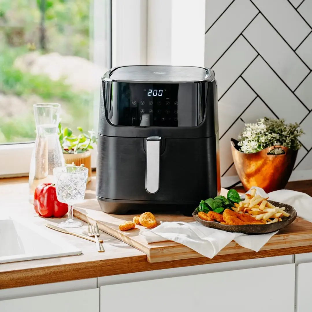 Adler AD 6317 Heteluchtfriteuse - 5,5L - Zwart - afbeelding 5 van 6