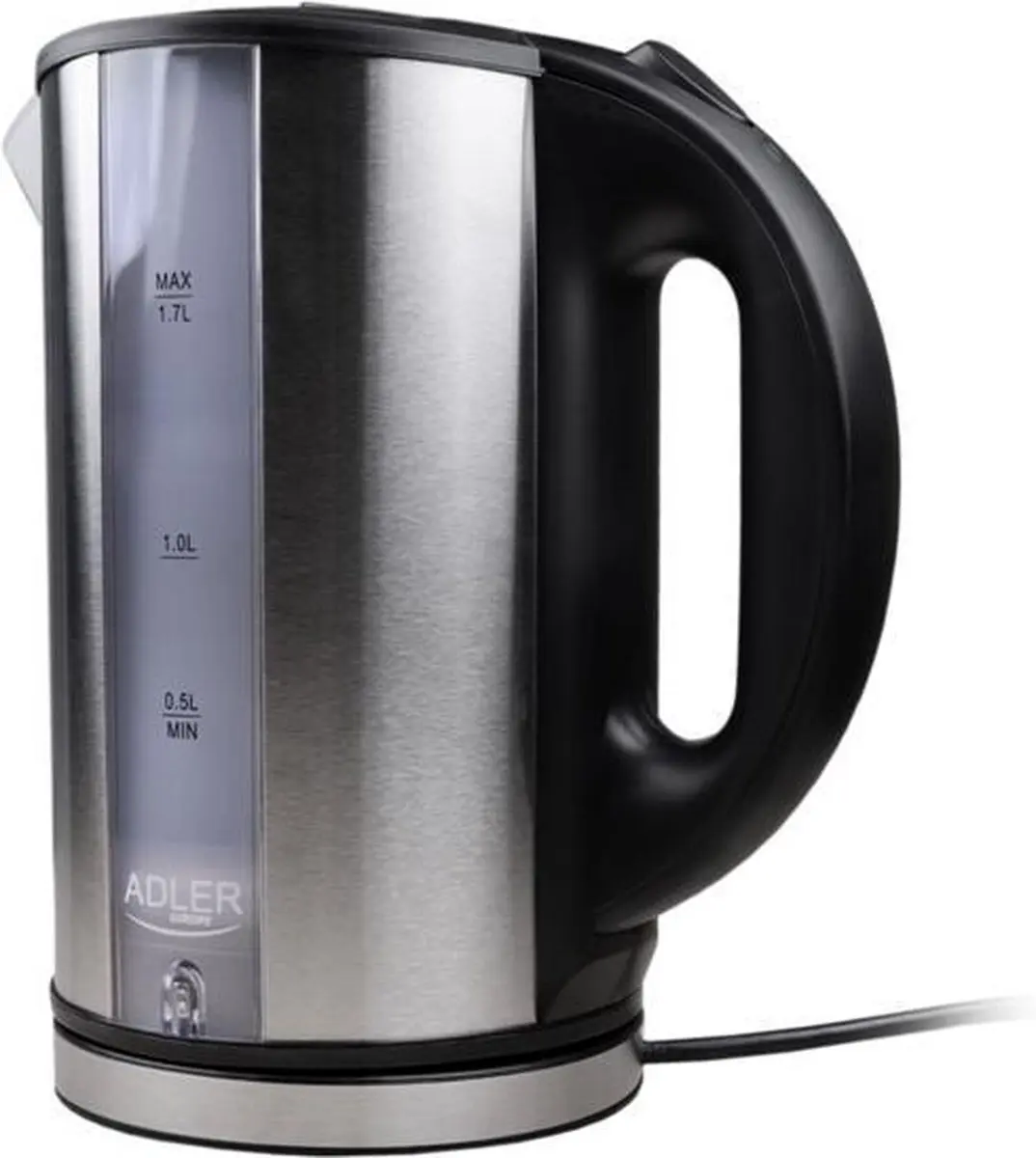 Adler AD 1216 Waterkoker - 2000W - 1.7 liter - RVS - afbeelding 3 van 6