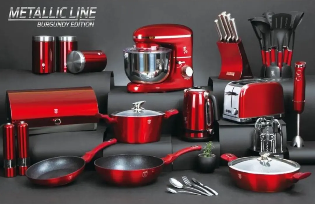 BerlingerHaus BH-9158 Koffiezetapparaat - Rood - afbeelding 3 van 4