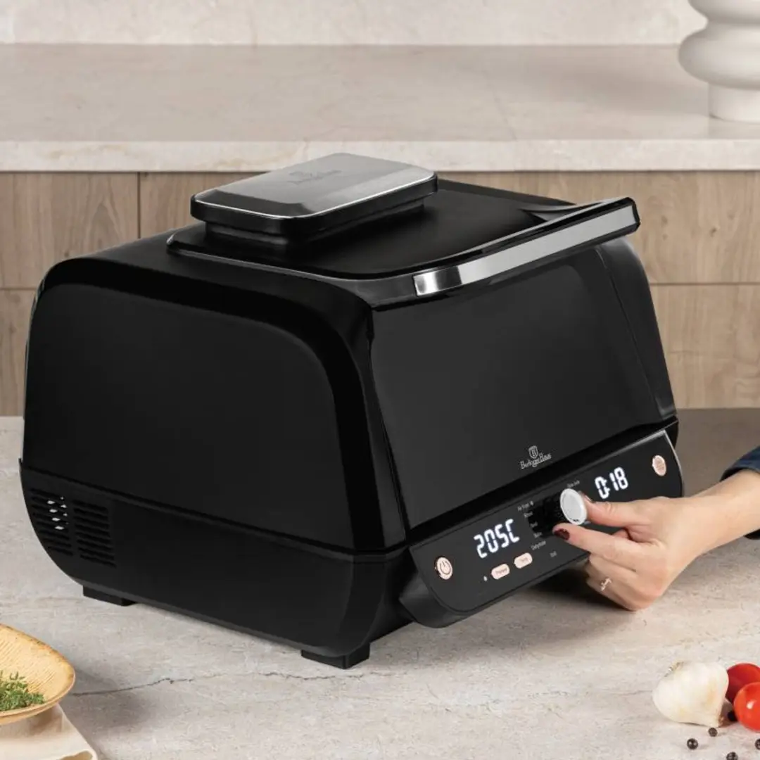 BerlingerHaus Black Rose 12-in-1 heteluchtoven - 1750W - 6L - afbeelding 6 van 6