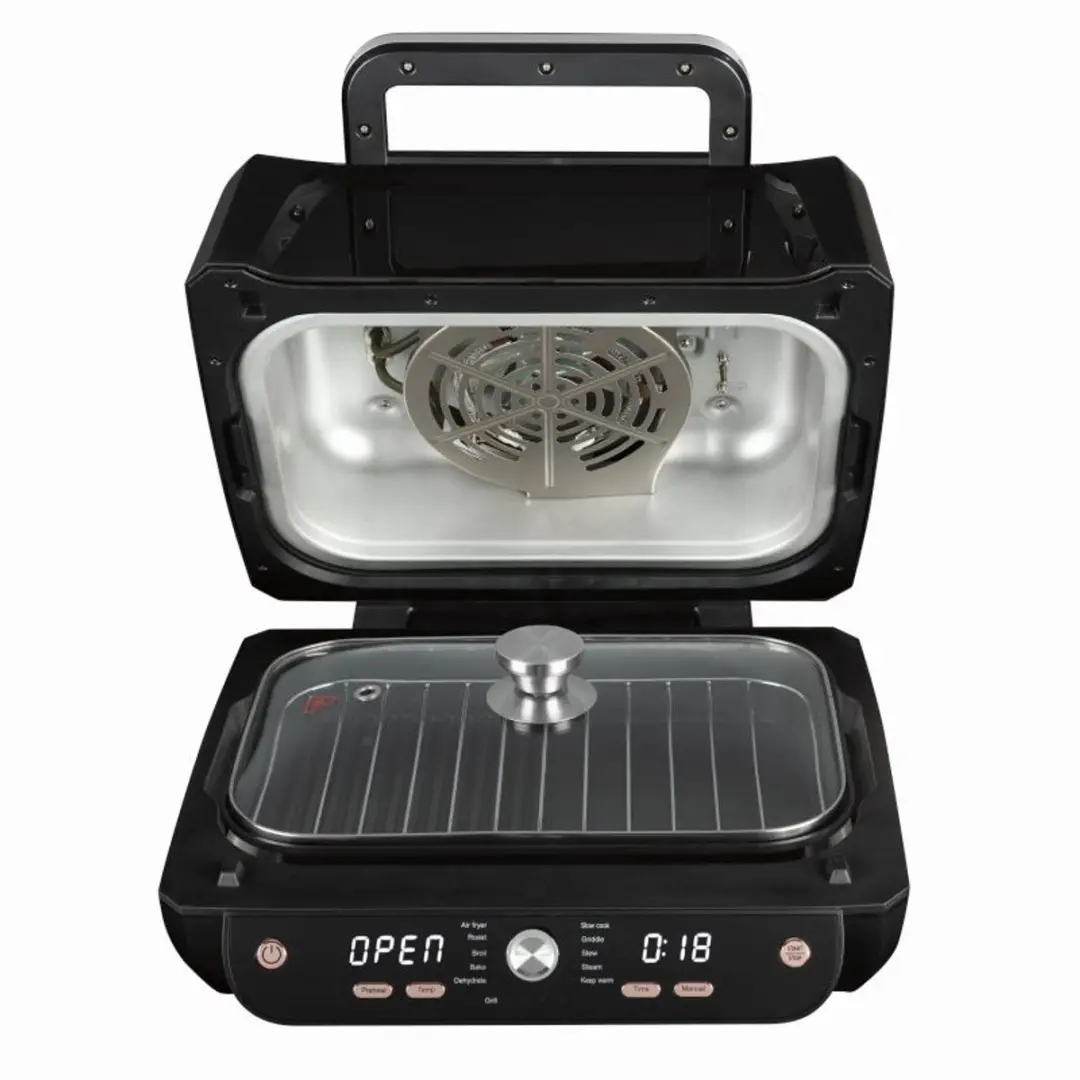 BerlingerHaus Black Rose 12-in-1 heteluchtoven - 1750W - 6L - afbeelding 4 van 6