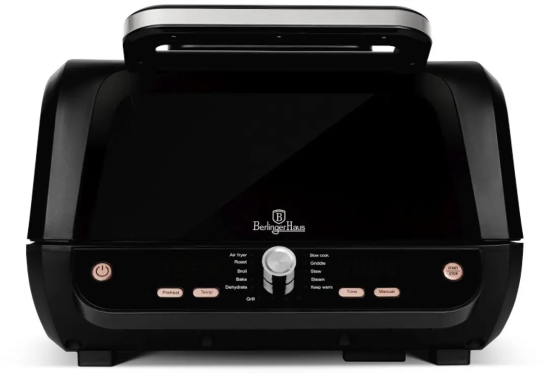 BerlingerHaus Black Rose 12-in-1 heteluchtoven - 1750W - 6L - afbeelding 2 van 6