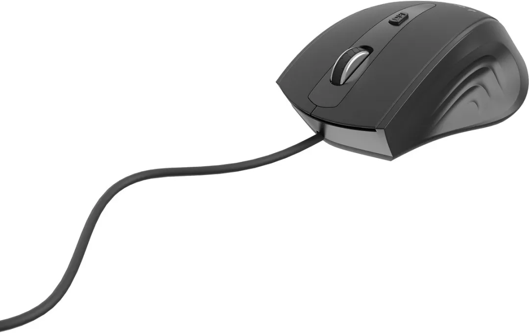 Gembird Muis Bedraad MUS-4B-02 - 4 Knoppen - Zwart