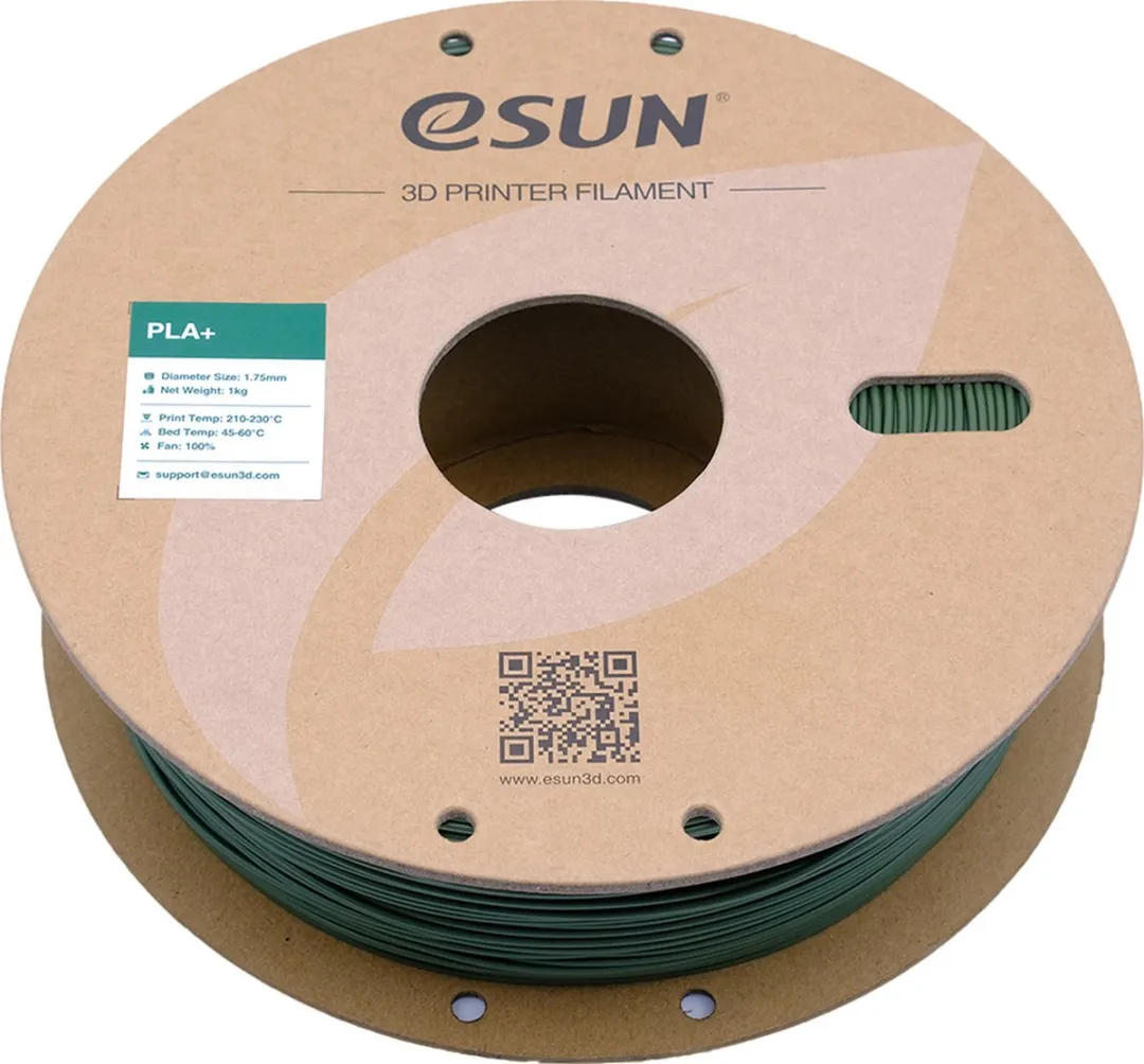 ESUN PLA+ Olijfgroen Filament 1.75mm - 1kg