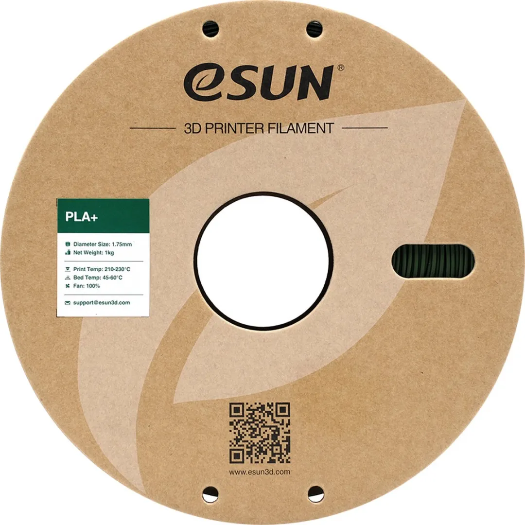ESUN PLA+ Olijfgroen Filament 1.75mm - 1kg