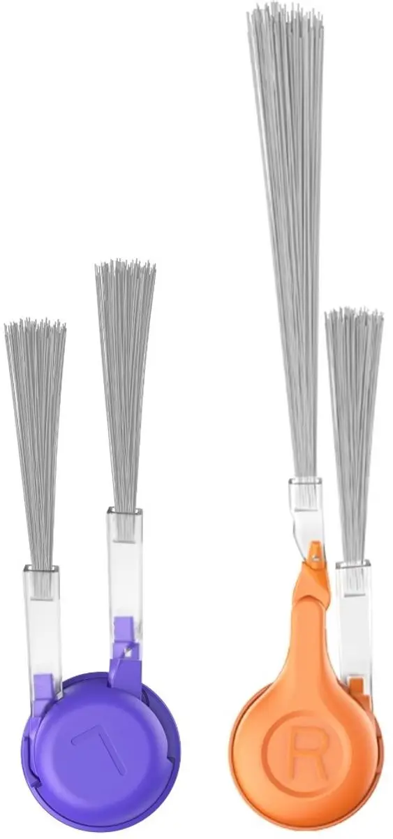 Narwal Antiklit Zijborstel voor Narwal Flow (2 stuks)