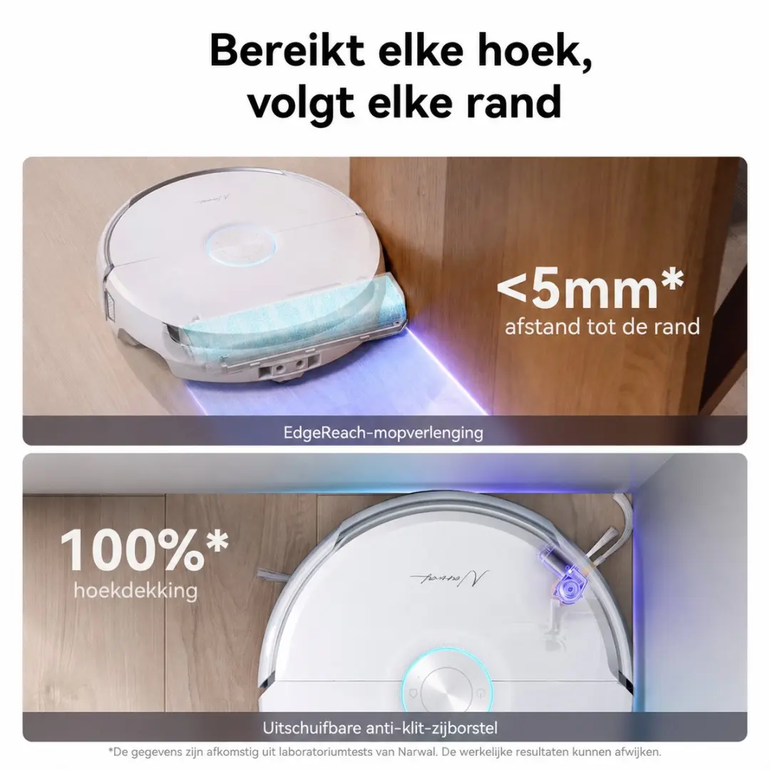 Narwal Flow Robotstofzuiger - 22.000 Pa - Wit - afbeelding 4 van 6