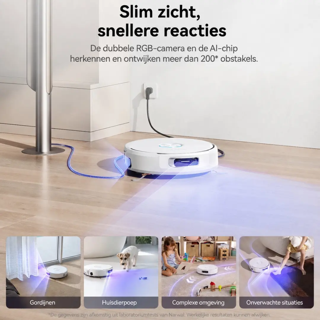 Narwal Freo S Robotstofzuiger - 8.000 Pa - Wit - afbeelding 6 van 6