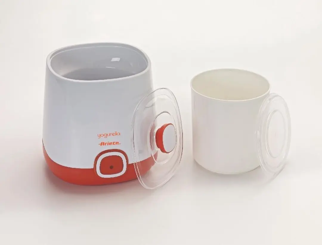 Ariete 0621/10 Yogurella - yoghurtmaker - 2 containers van elk 1 liter - met filtermandje voor Griekse yoghurt - afbeelding 2 van 6
