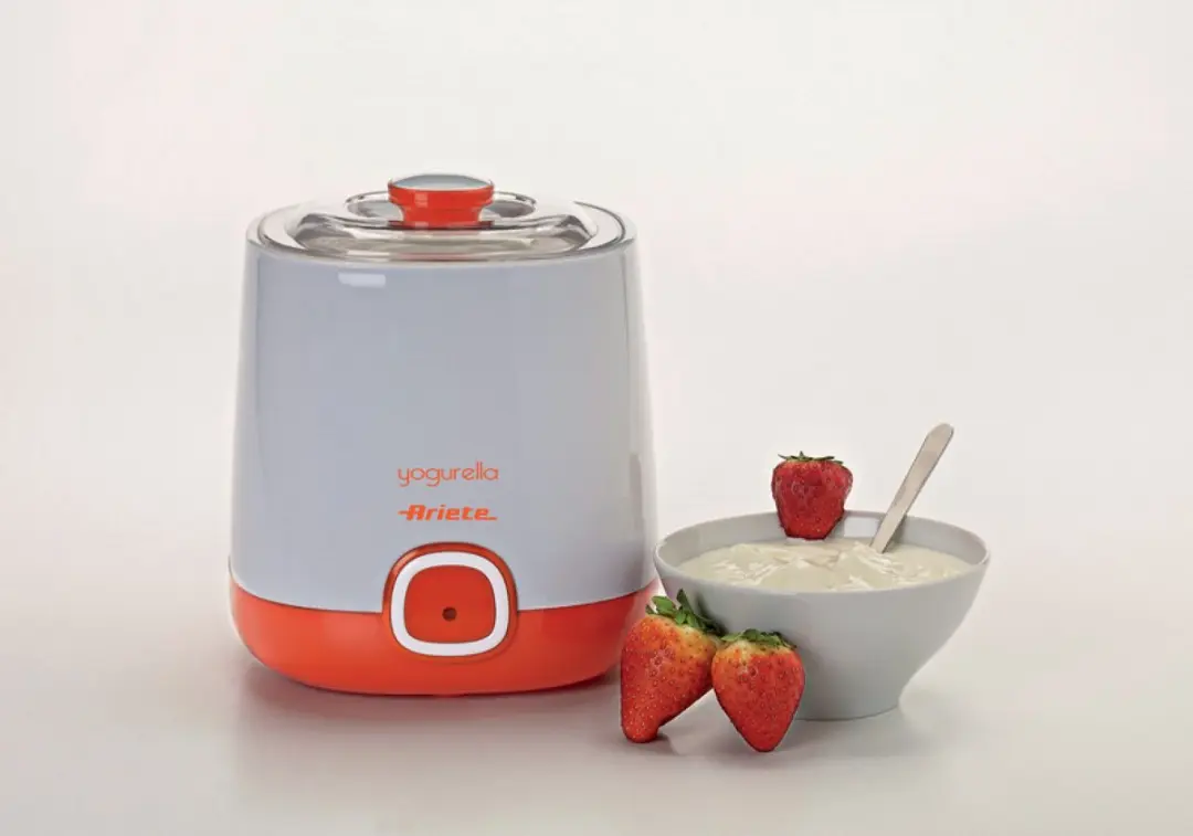Ariete 0621/10 Yogurella - yoghurtmaker - 2 containers van elk 1 liter - met filtermandje voor Griekse yoghurt - afbeelding 5 van 6