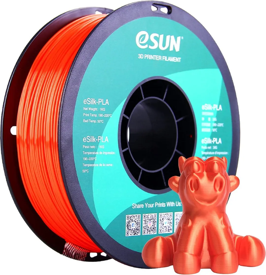 ESUN eSilk-PLA Rood 1kg
