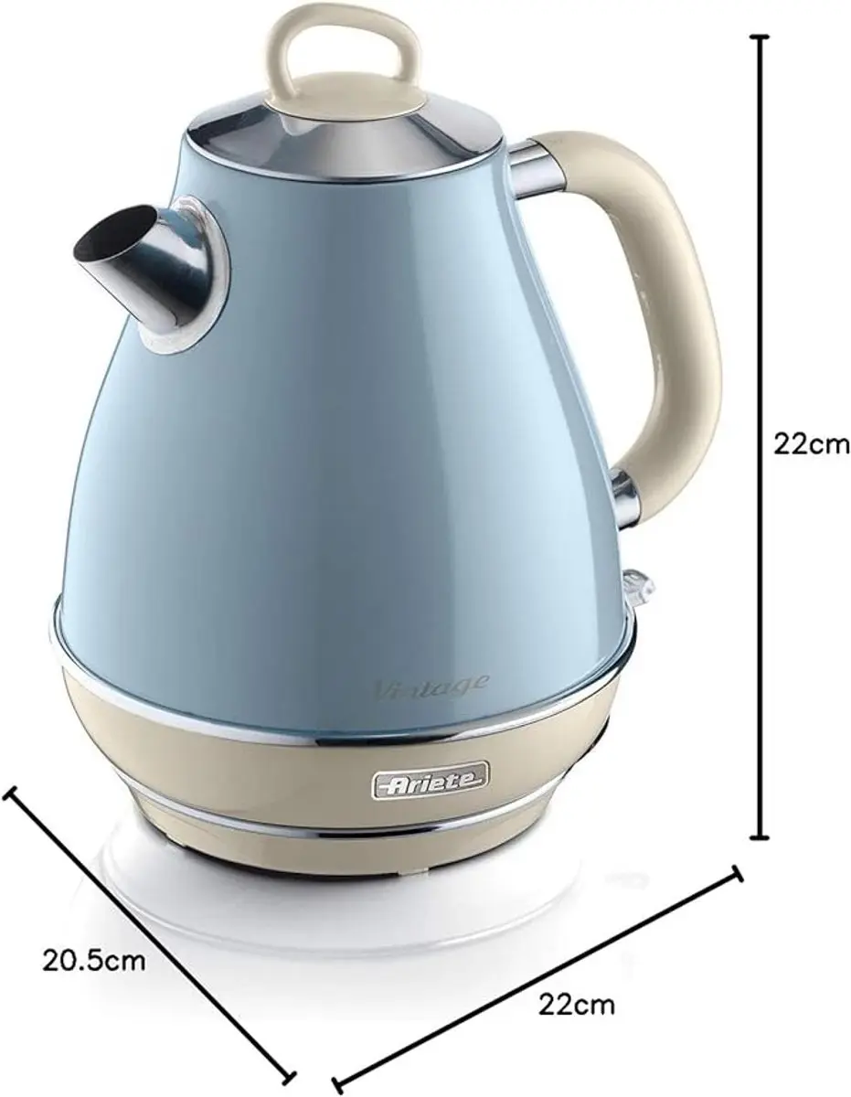 Ariete Vintage Waterkoker 2869/05 - Blauw - afbeelding 5 van 6