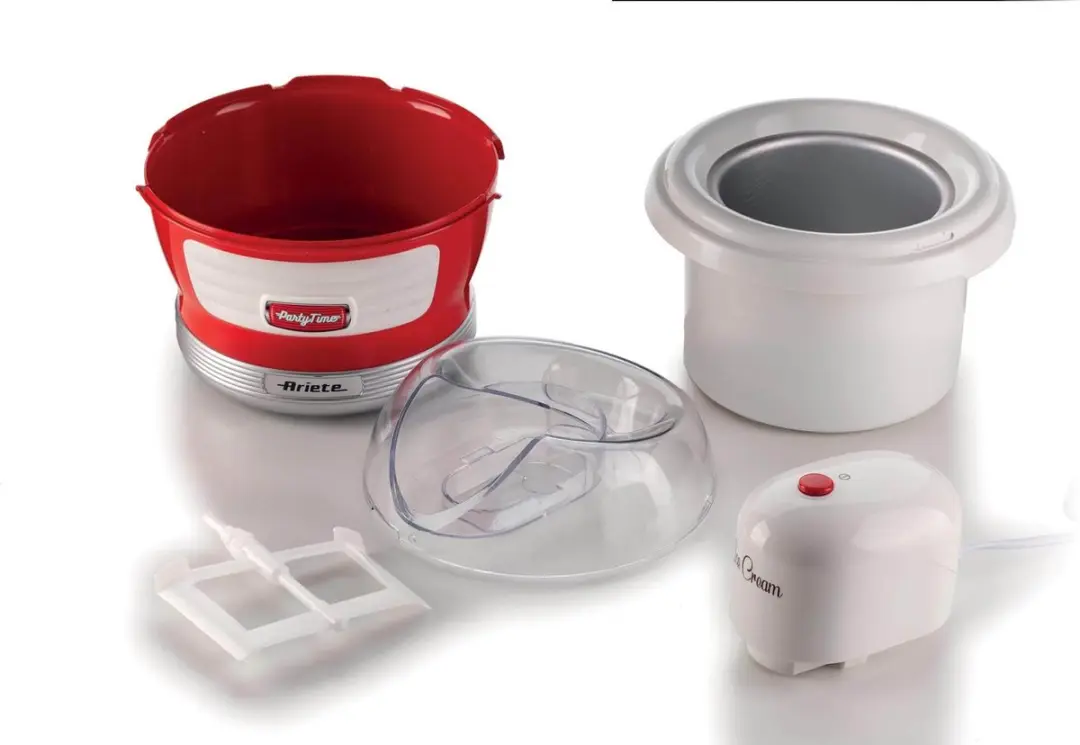Ariete Party Time IJsmachine 0643/00 - 1.5 liter - Rood - afbeelding 6 van 6