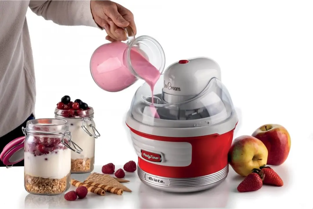 Ariete Party Time IJsmachine 0643/00 - 1.5 liter - Rood - afbeelding 4 van 6