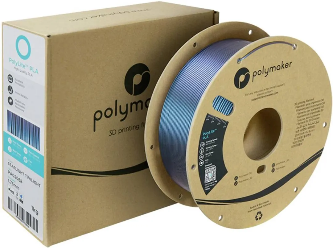 Polymaker PA02088 Starlight Filament PLA - Meerkleurig - 1.75mm 1000g