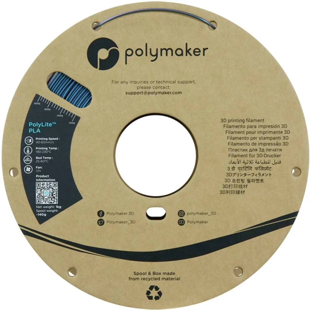 Polymaker PA02088 Starlight Filament PLA - Meerkleurig - 1.75mm 1000g