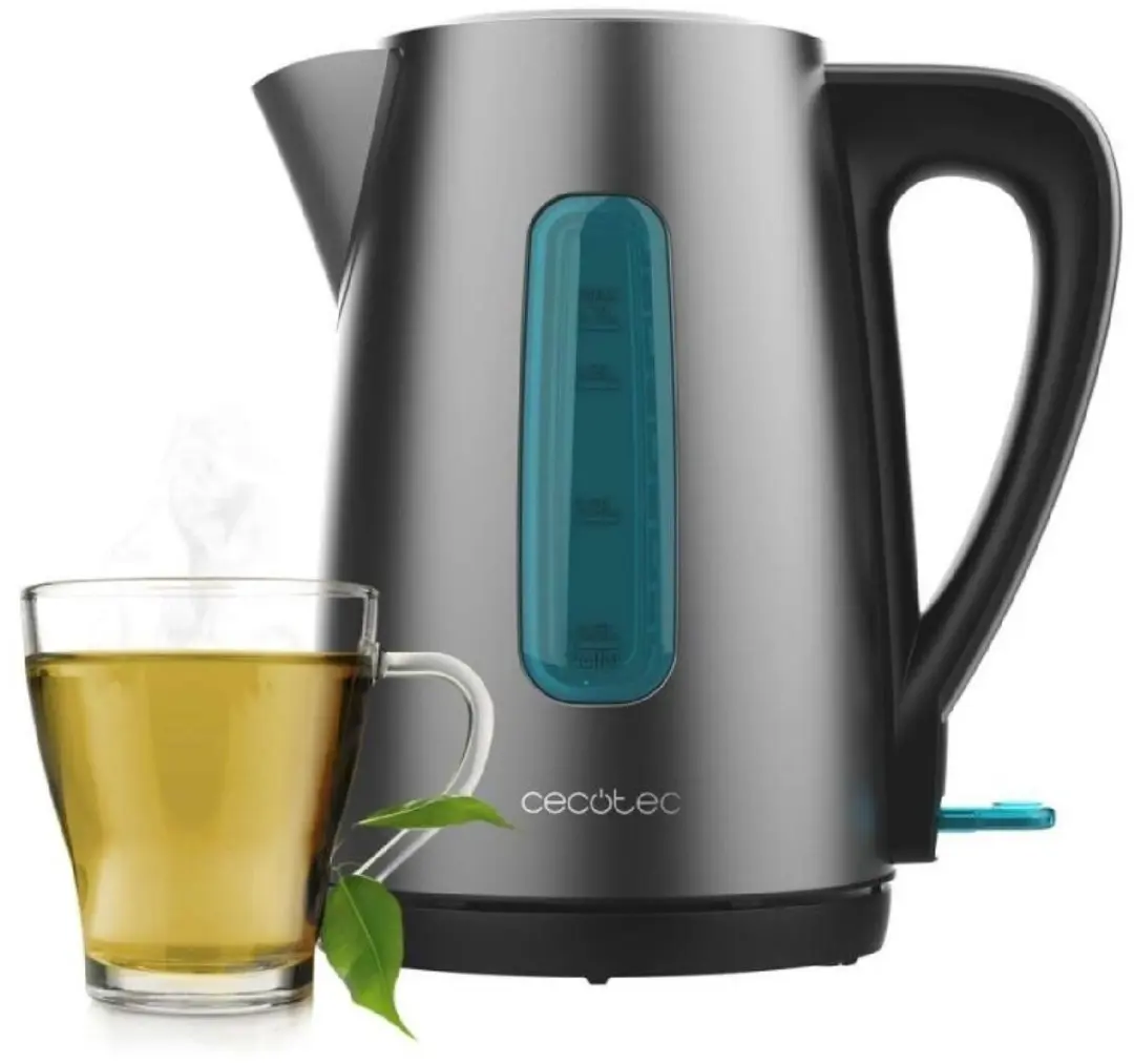Cecotec Thermosense 210 Steel Waterkoker - 1850W - Zilver - afbeelding 3 van 4