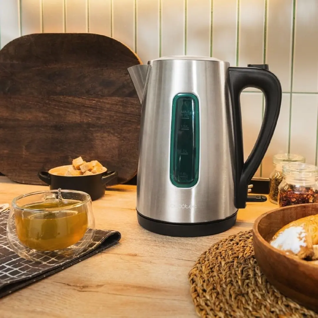 Cecotec Thermosense 210 Steel Waterkoker - 1850W - Zilver - afbeelding 4 van 4