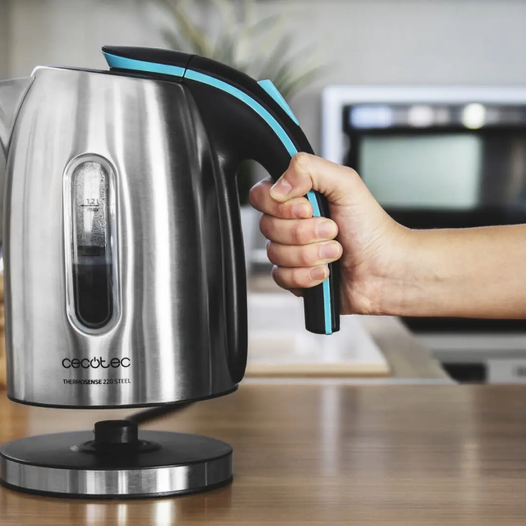 Cecotec ThermoSense 01513 Waterkoker - 2200W - Roestvrijstaal - afbeelding 5 van 6