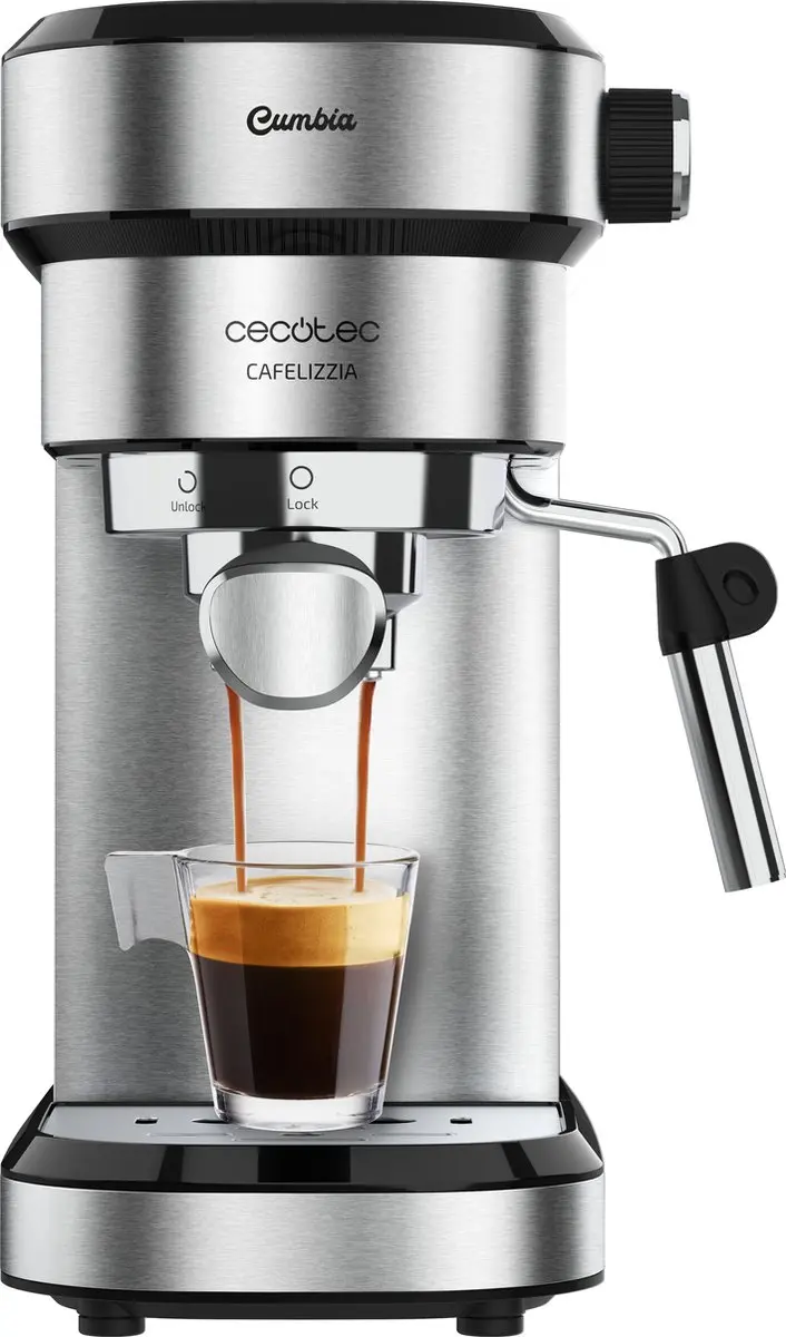 Cecotec Espressomaschine Cafelizzia 790 Steel für Espressos und Cappuccinos. 13