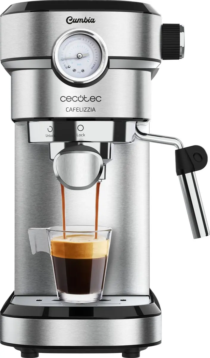 Cecotec Cafelizzia 790 Steel Pro 01584 Espressomachine - afbeelding 5 van 6