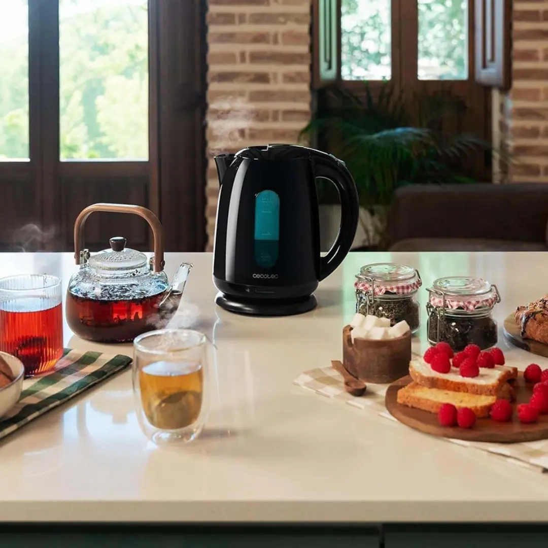 Cecotec Thermosense 180 Waterkoker - 1,7L - 2200W - Zwart - afbeelding 2 van 6