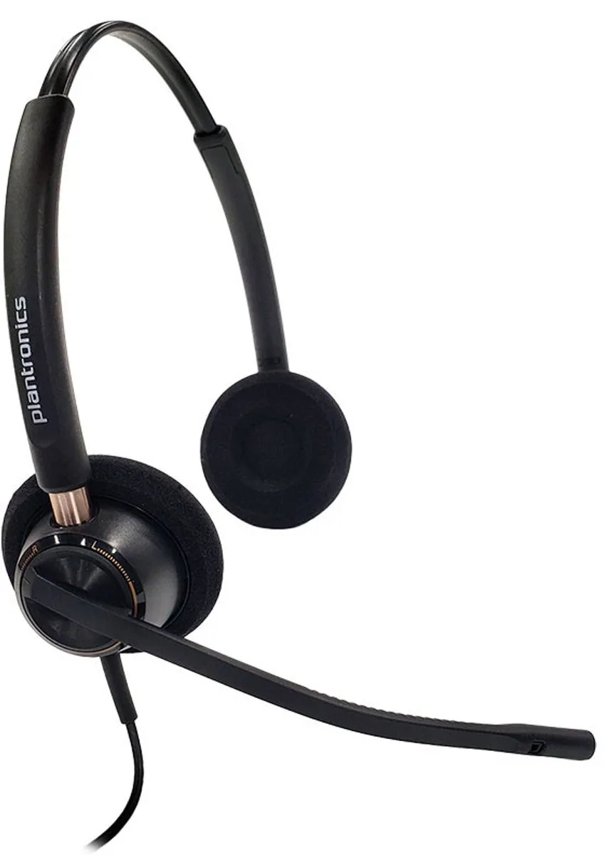 Poly EncorePro HW525 Headset - Bedraad - Zwart