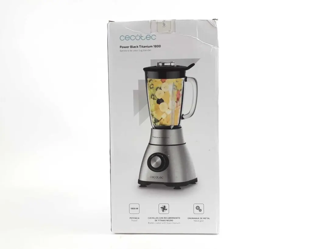 Cecotec Power Black Titanium 1800 Blender - 1800W - 2,1 L - afbeelding 4 van 6