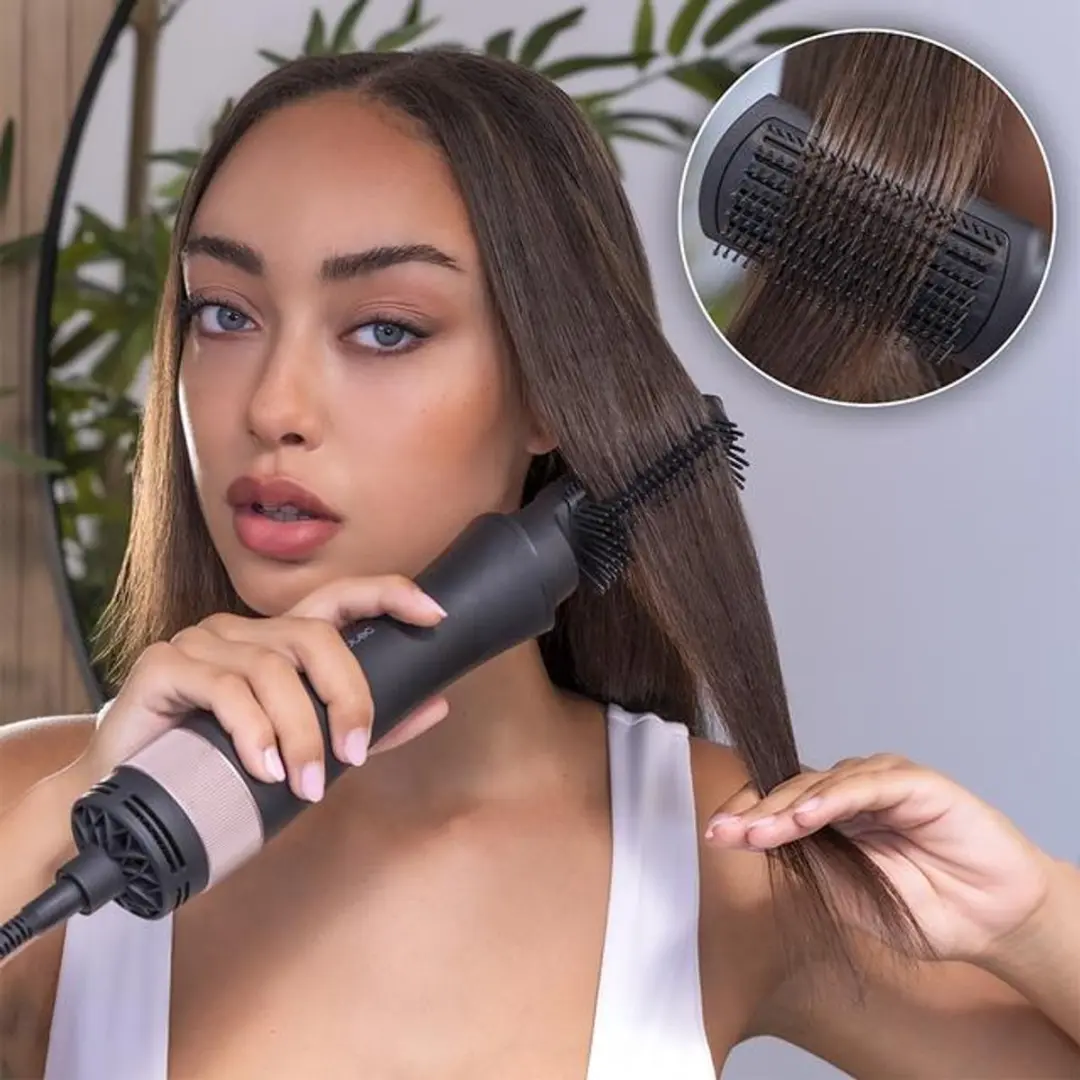 Cecotec Bamba CeramicCare 10in1 Styler - 1000W - Zwart/Roze - afbeelding 2 van 6