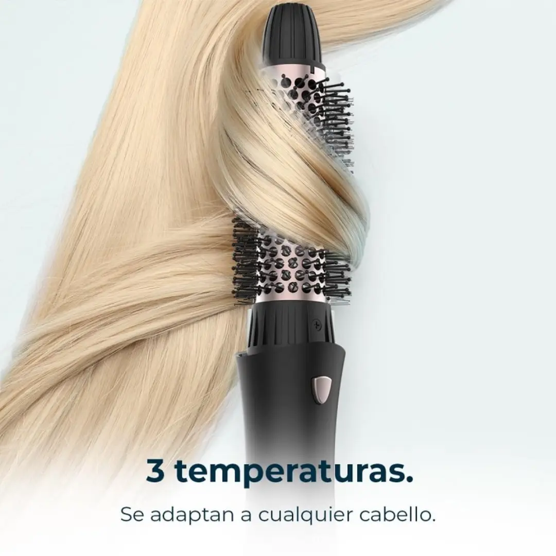 Cecotec Bamba CeramicCare 10in1 Styler - 1000W - Zwart/Roze - afbeelding 6 van 6