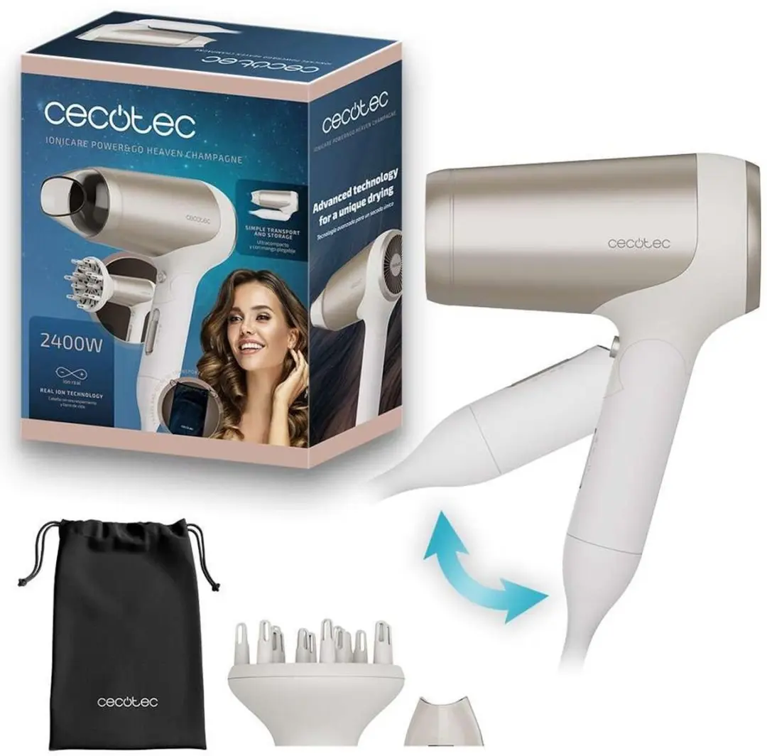 Cecotec IoniCare Power&Go Heaven Föhn