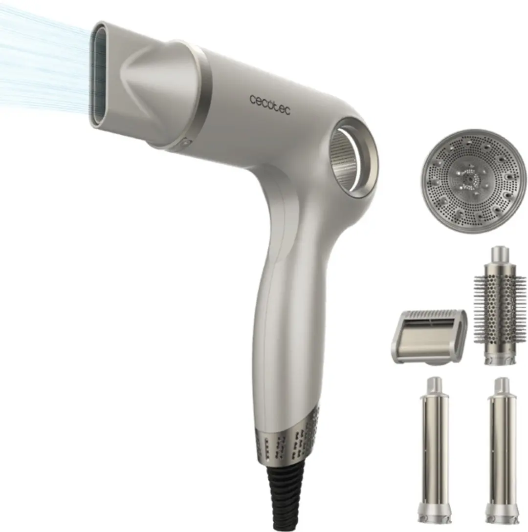 Cecotec DryGlam Waves 6in1 Sensor A01_EU01_118877 Föhn - Beige - afbeelding 6 van 6