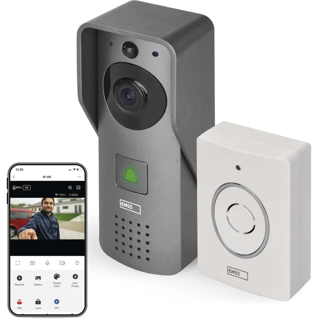 Emos GoSmart IP-09C H4031 Videodeurbel - afbeelding 4 van 6