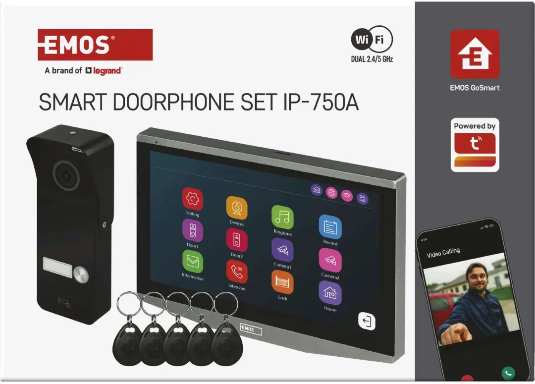 EMOS GoSmart IP-750A Videofoonset H4020 - Wifi - afbeelding 5 van 6