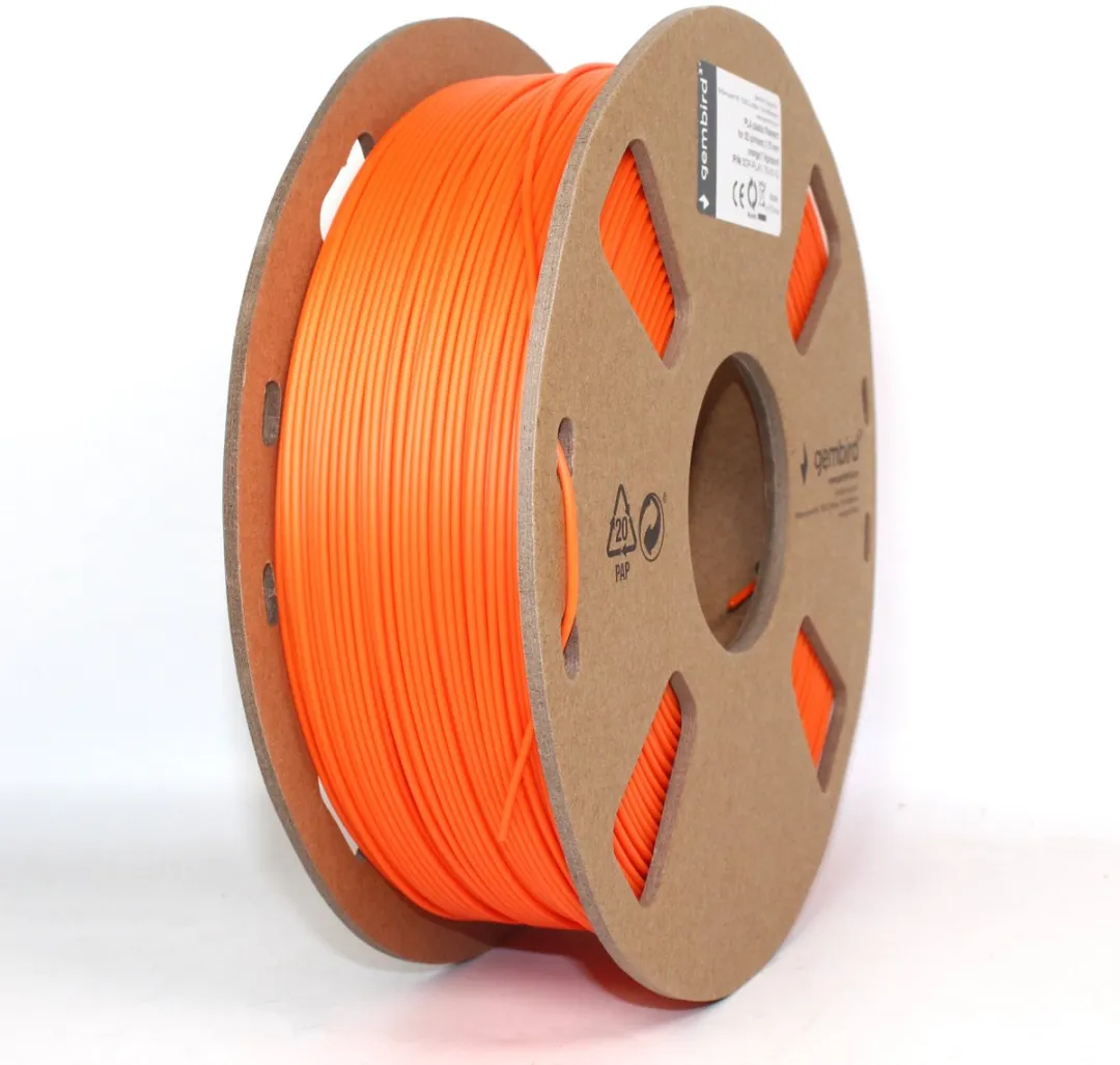 Gembird PLA 1.75mm Filament - 1kg - Oranje